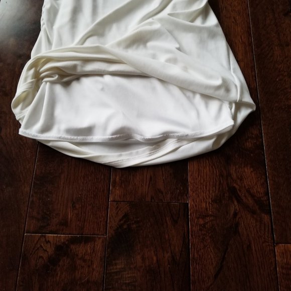 Moda International Victoria's Secret White Ruched Dress - Picture 4 of 10